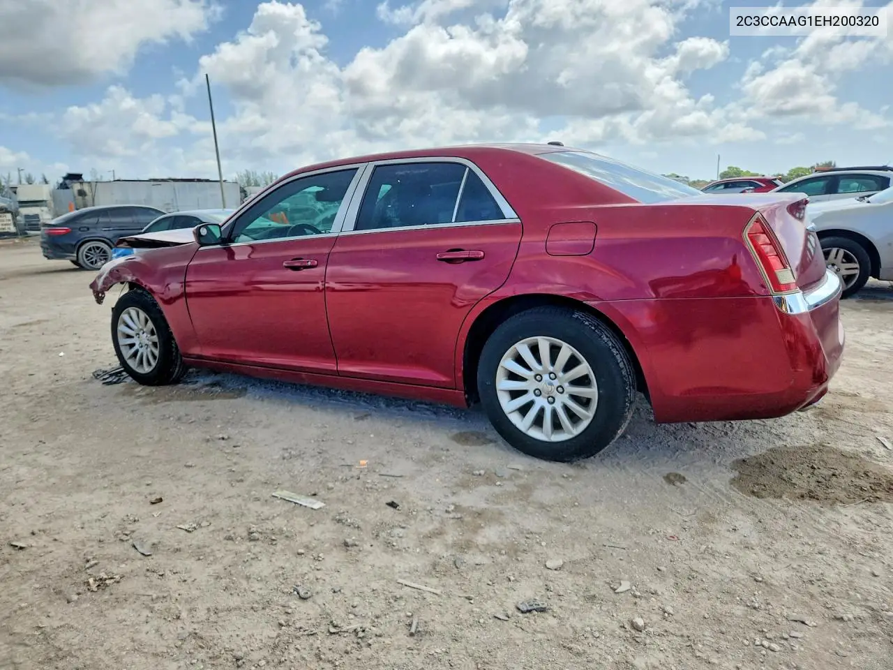 2014 Chrysler 300 VIN: 2C3CCAAG1EH200320 Lot: 60460666