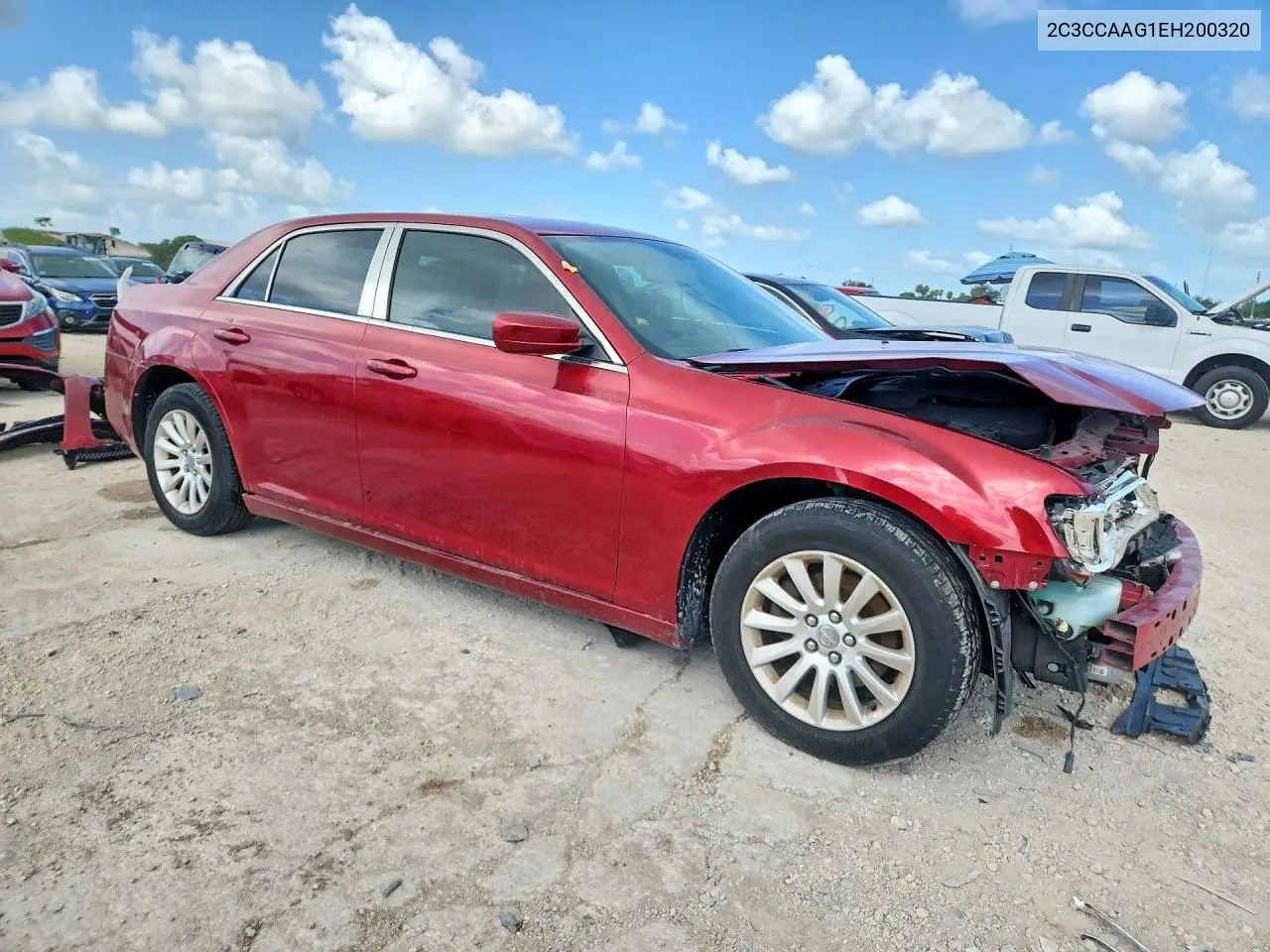 2014 Chrysler 300 VIN: 2C3CCAAG1EH200320 Lot: 60460666