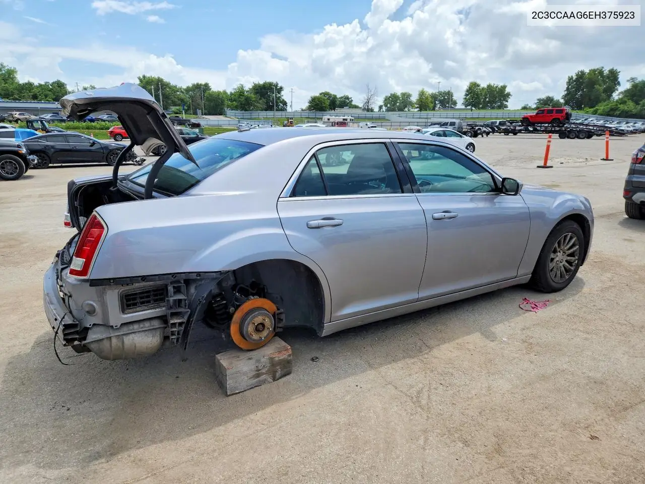 2014 Chrysler 300 VIN: 2C3CCAAG6EH375923 Lot: 60747946