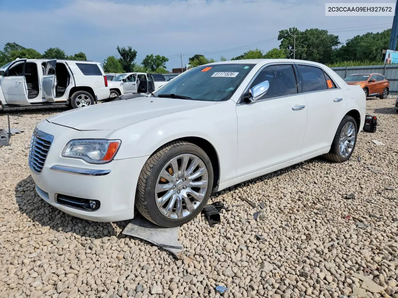 2014 Chrysler 300 VIN: 2C3CCAAG9EH327672 Lot: 61171526
