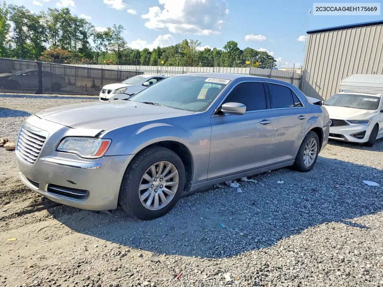2014 Chrysler 300 VIN: 2C3CCAAG4EH175669 Lot: 61513986