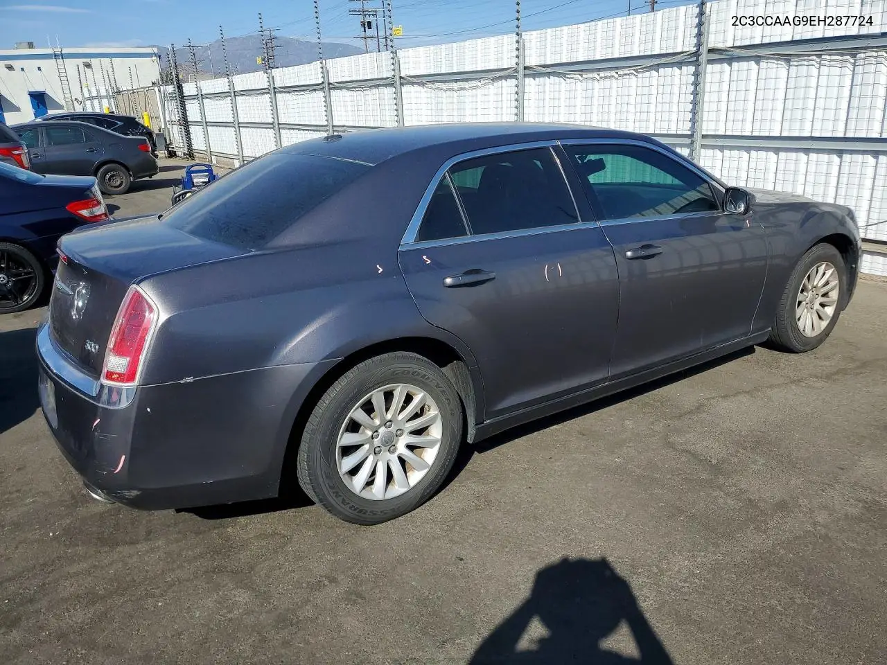 2014 Chrysler 300 VIN: 2C3CCAAG9EH287724 Lot: 61701226