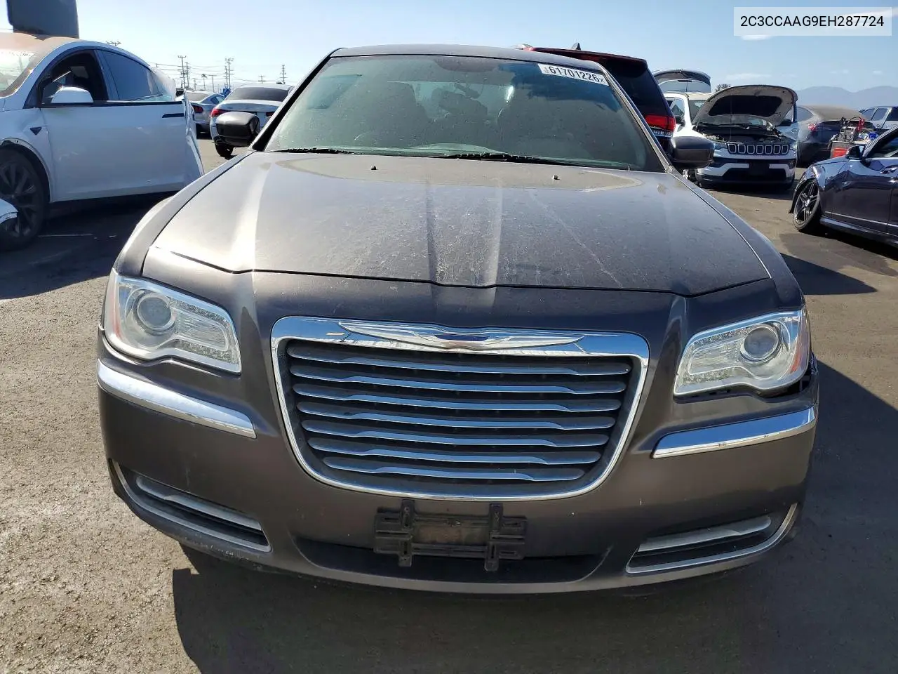 2014 Chrysler 300 VIN: 2C3CCAAG9EH287724 Lot: 61701226