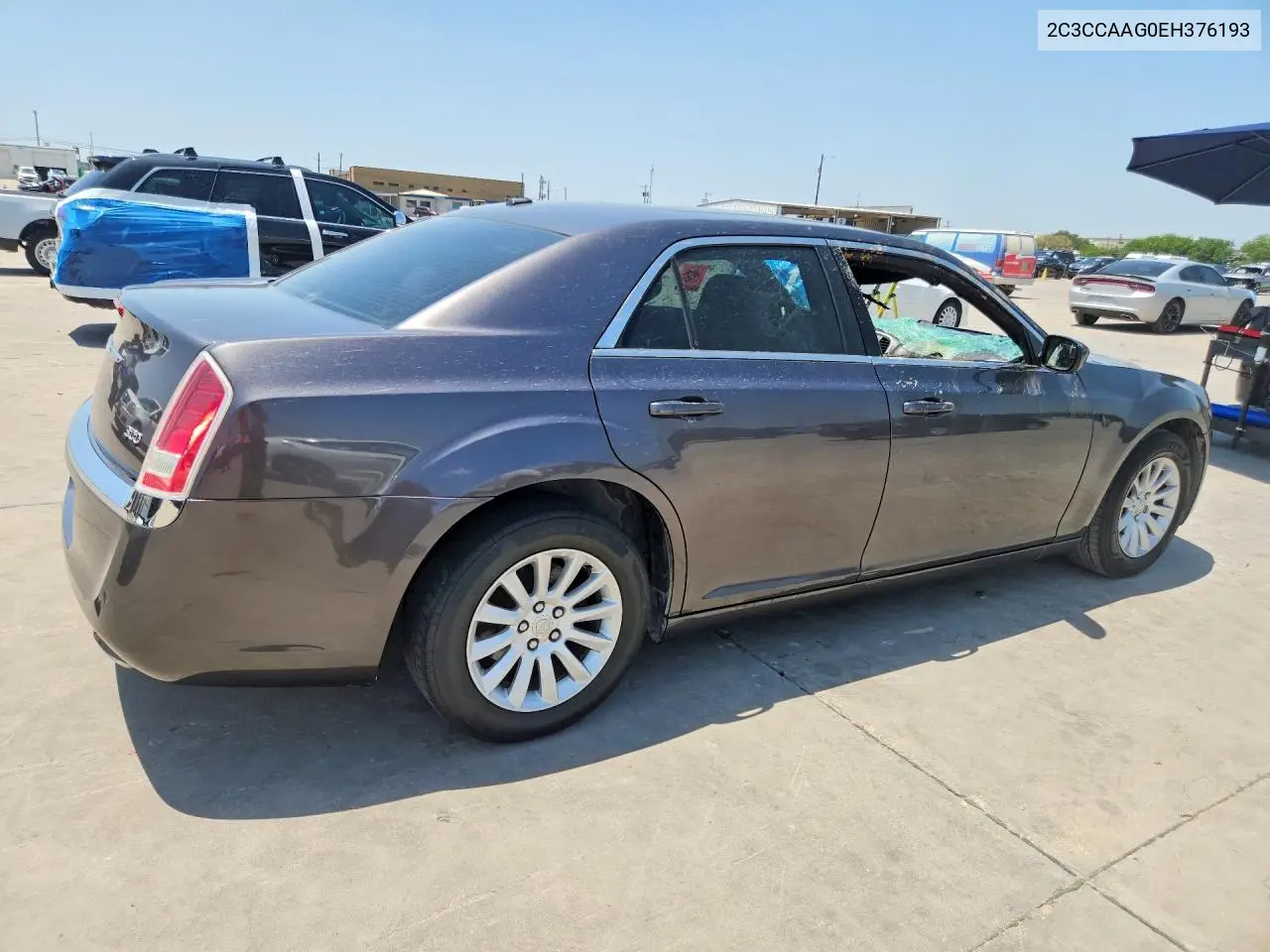 2014 Chrysler 300 VIN: 2C3CCAAG0EH376193 Lot: 61807566