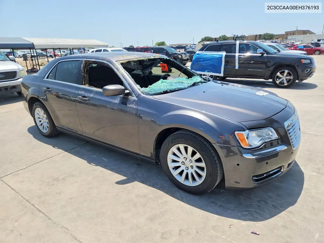 2014 Chrysler 300 VIN: 2C3CCAAG0EH376193 Lot: 61807566