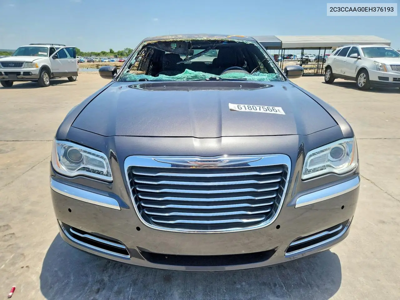 2014 Chrysler 300 VIN: 2C3CCAAG0EH376193 Lot: 61807566