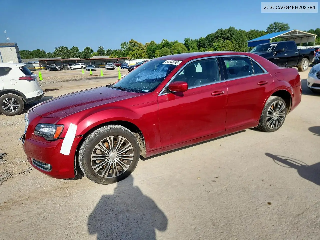 2014 Chrysler 300 S VIN: 2C3CCAGG4EH203784 Lot: 61844446