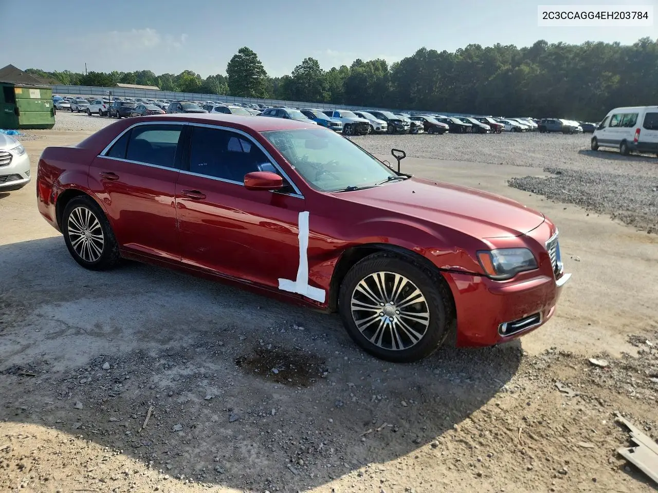 2014 Chrysler 300 S VIN: 2C3CCAGG4EH203784 Lot: 61844446