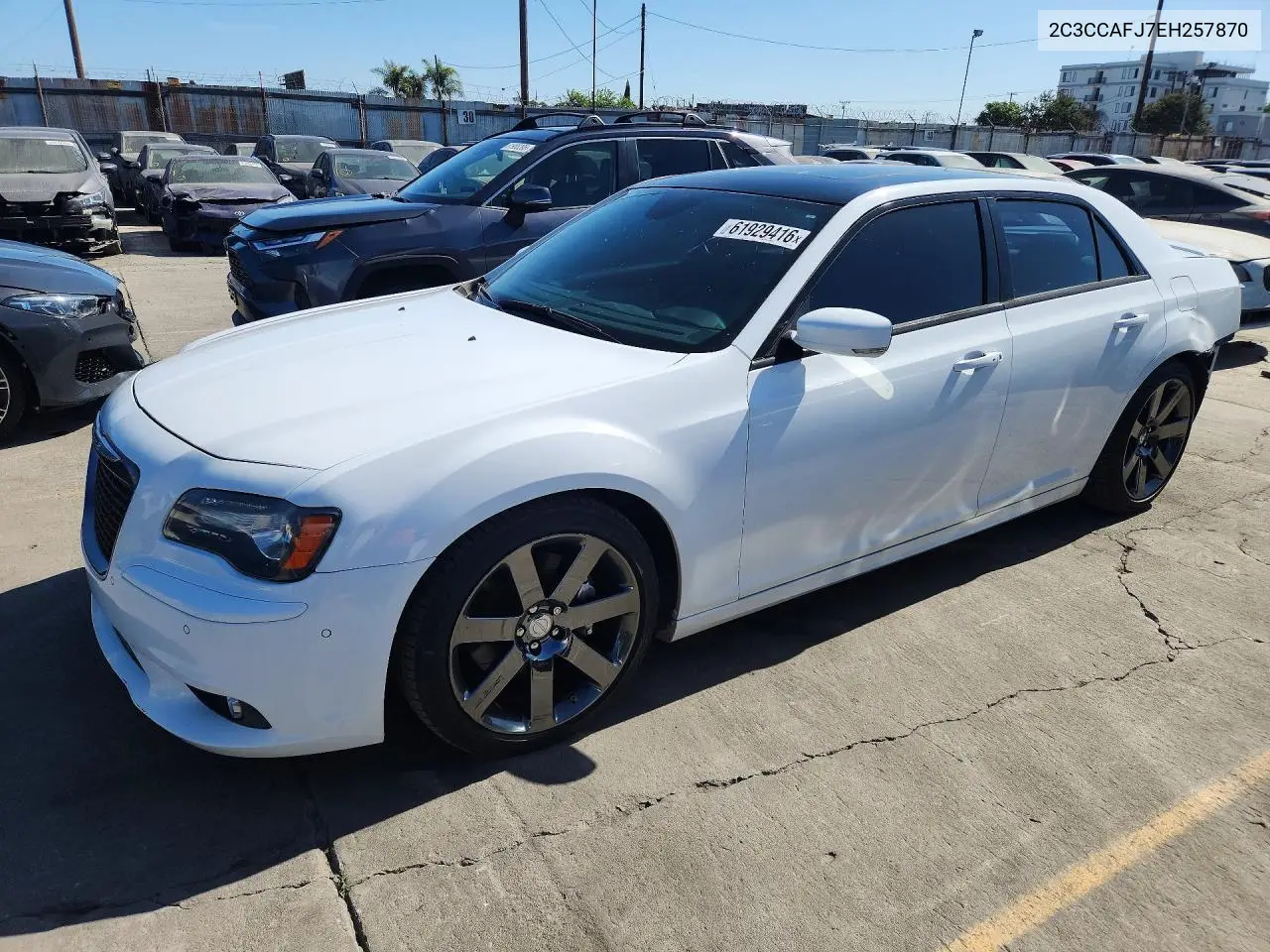 2014 Chrysler 300 Srt-8 VIN: 2C3CCAFJ7EH257870 Lot: 61929416