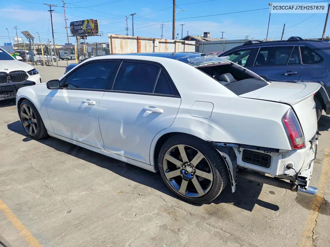 2014 Chrysler 300 Srt-8 VIN: 2C3CCAFJ7EH257870 Lot: 61929416