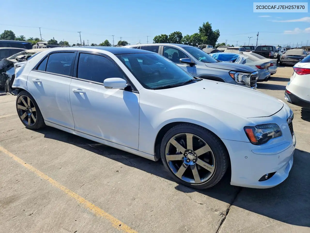 2014 Chrysler 300 Srt-8 VIN: 2C3CCAFJ7EH257870 Lot: 61929416