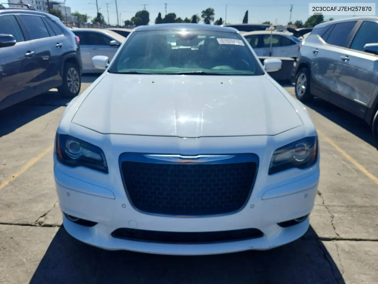 2014 Chrysler 300 Srt-8 VIN: 2C3CCAFJ7EH257870 Lot: 61929416