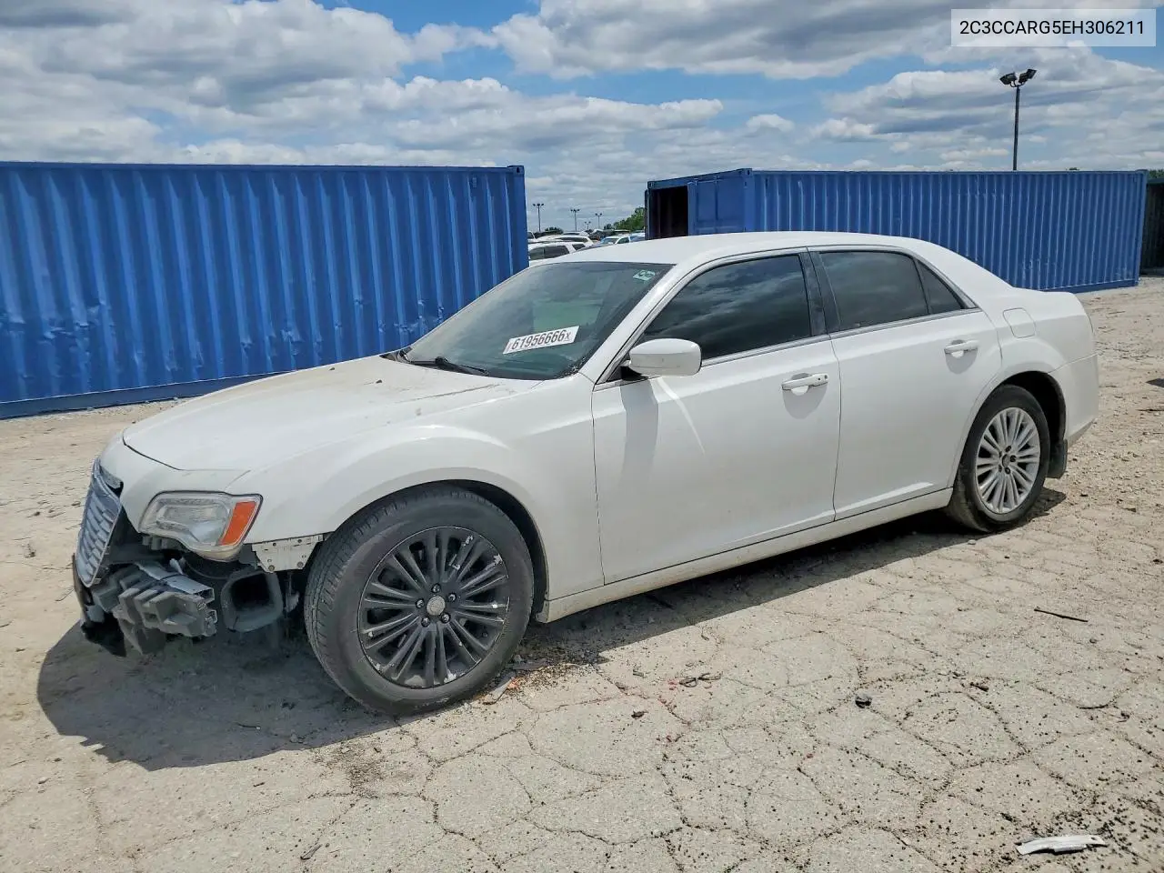 2014 Chrysler 300 VIN: 2C3CCARG5EH306211 Lot: 61956666