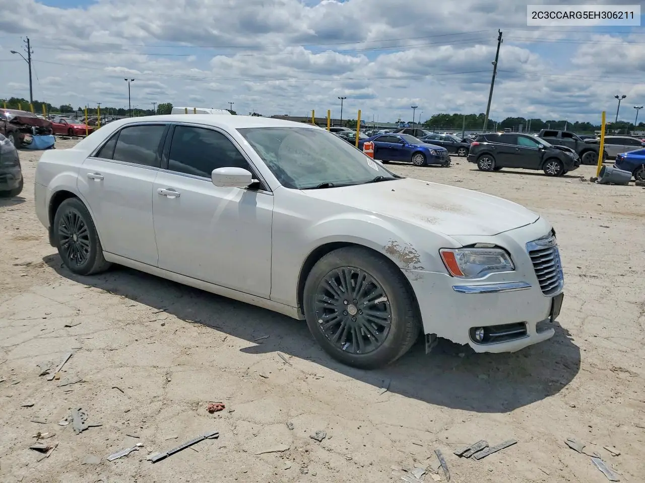 2014 Chrysler 300 VIN: 2C3CCARG5EH306211 Lot: 61956666