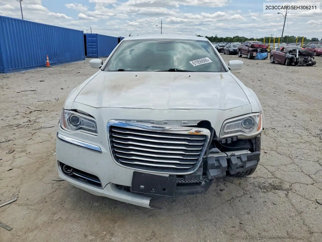 2014 Chrysler 300 VIN: 2C3CCARG5EH306211 Lot: 61956666