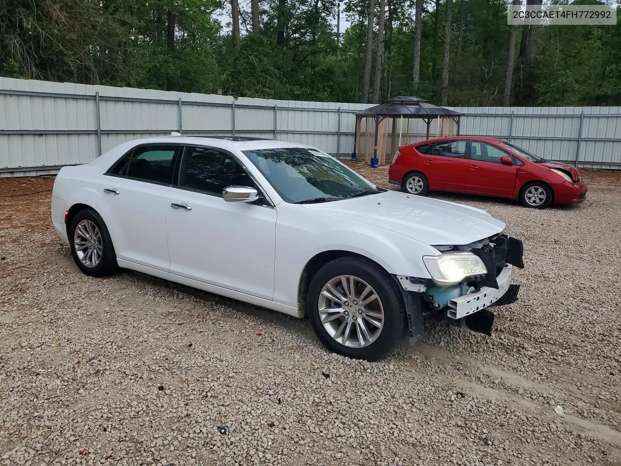 2015 Chrysler 300C VIN: 2C3CCAET4FH772992 Lot: 56538416