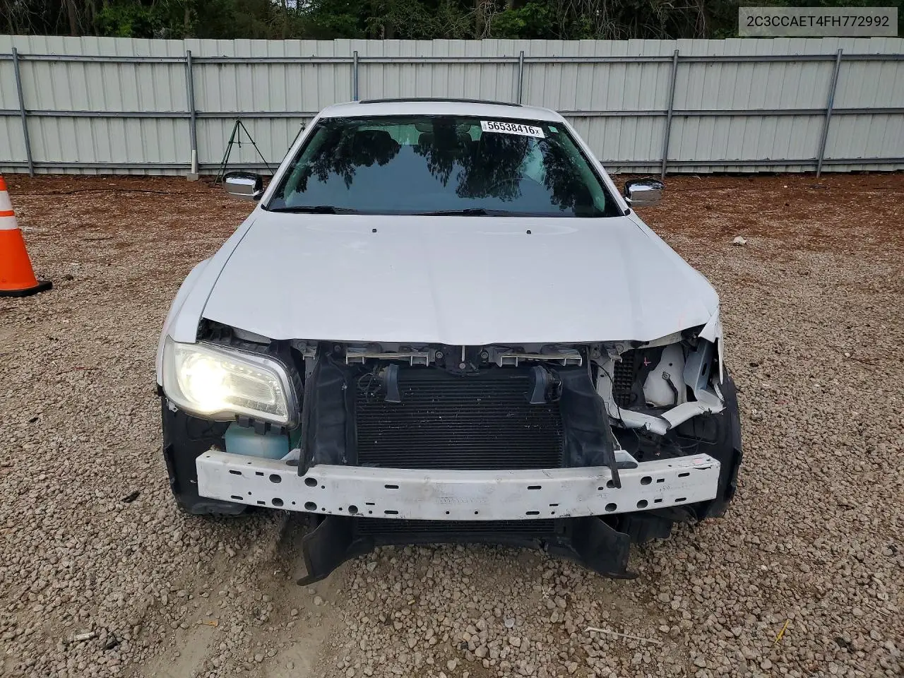 2015 Chrysler 300C VIN: 2C3CCAET4FH772992 Lot: 56538416