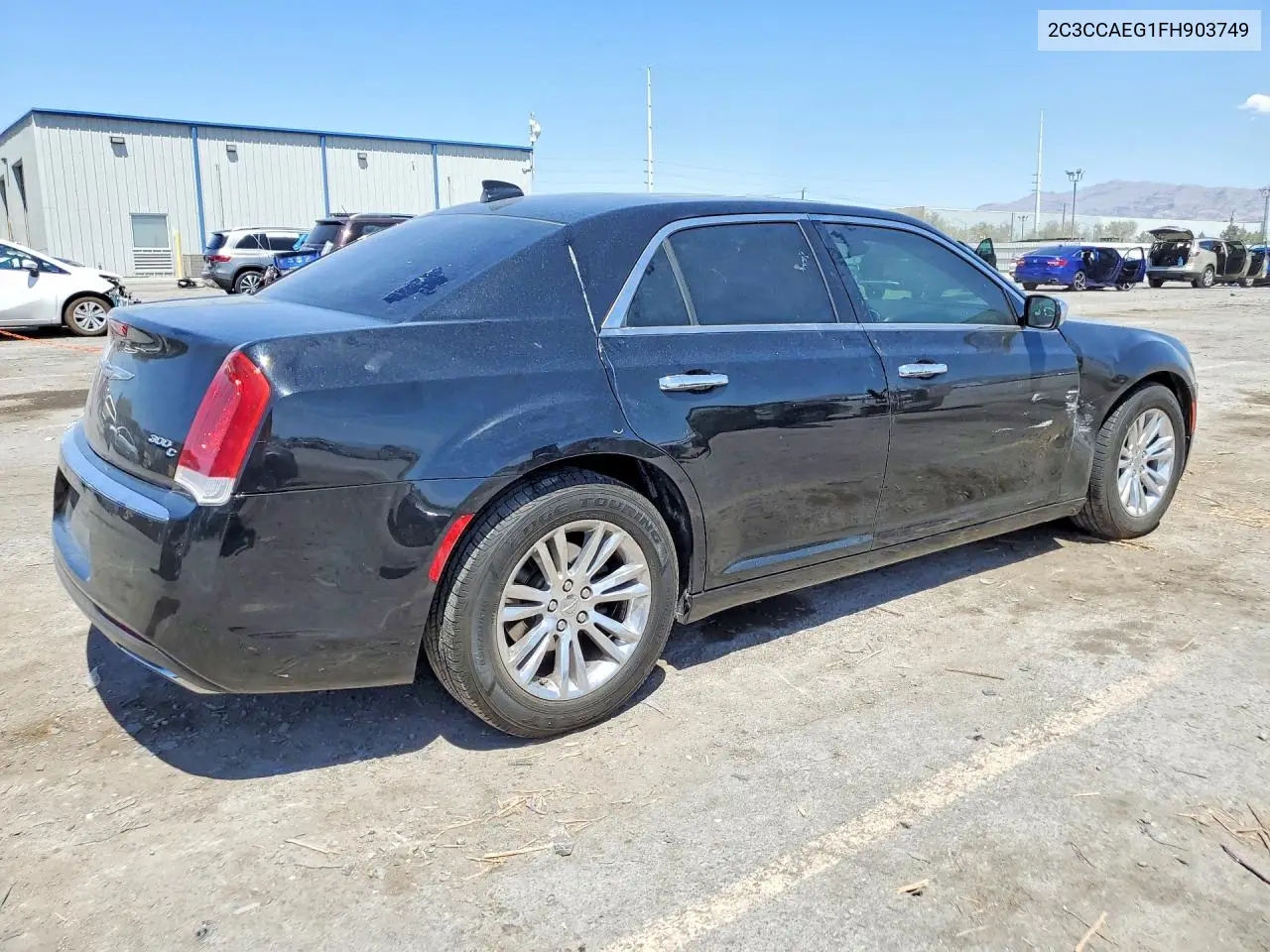 2015 Chrysler 300C VIN: 2C3CCAEG1FH903749 Lot: 57361836