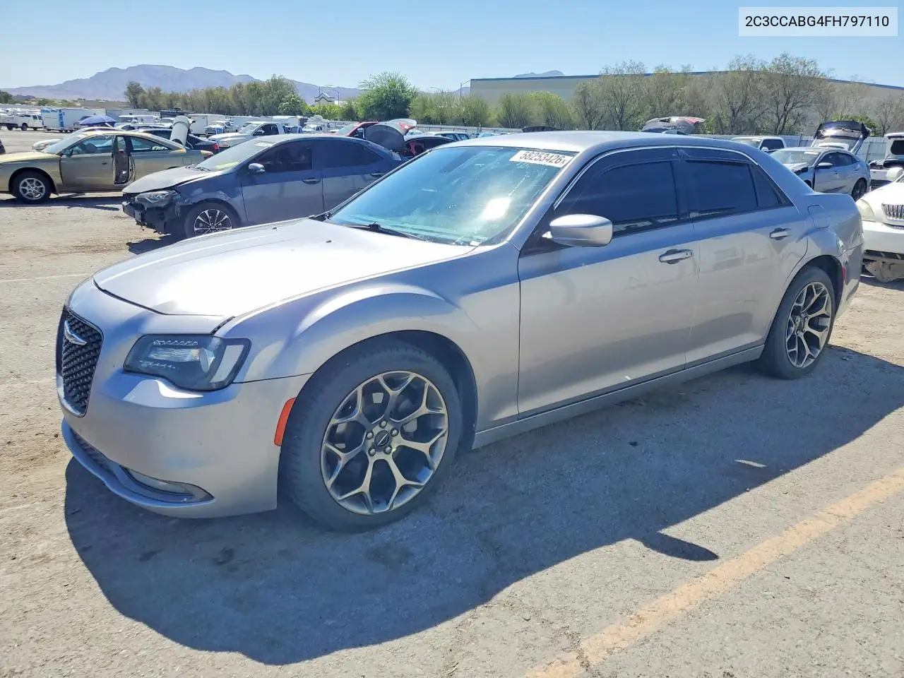 2015 Chrysler 300 S VIN: 2C3CCABG4FH797110 Lot: 58253426