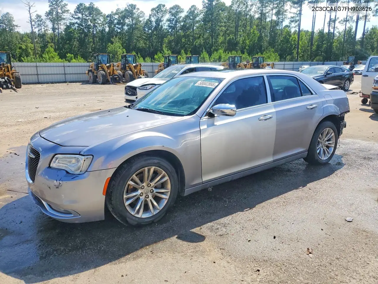 2015 Chrysler 300C VIN: 2C3CCAEG7FH903626 Lot: 58882866