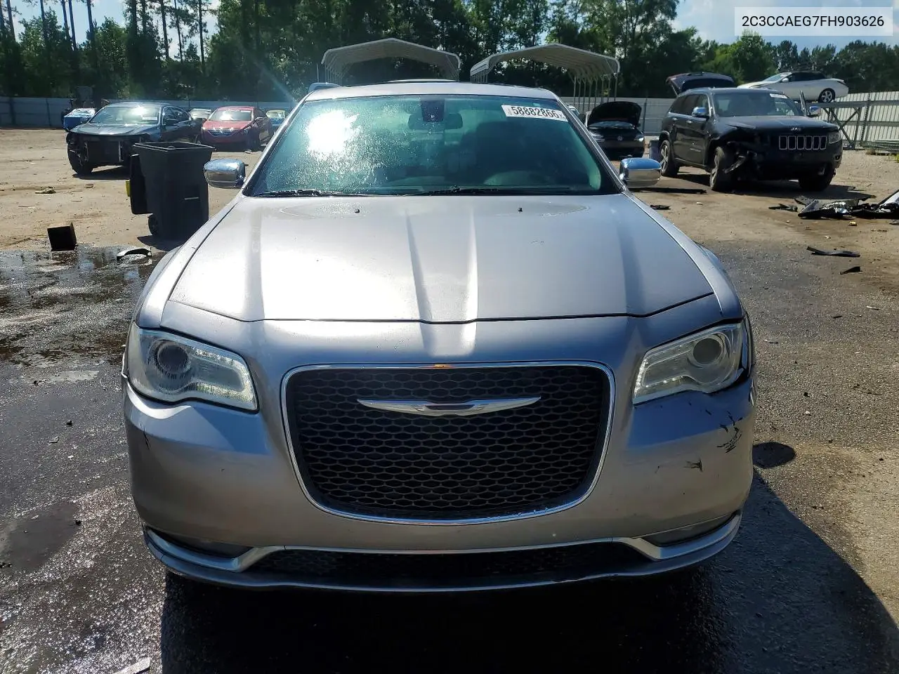 2015 Chrysler 300C VIN: 2C3CCAEG7FH903626 Lot: 58882866