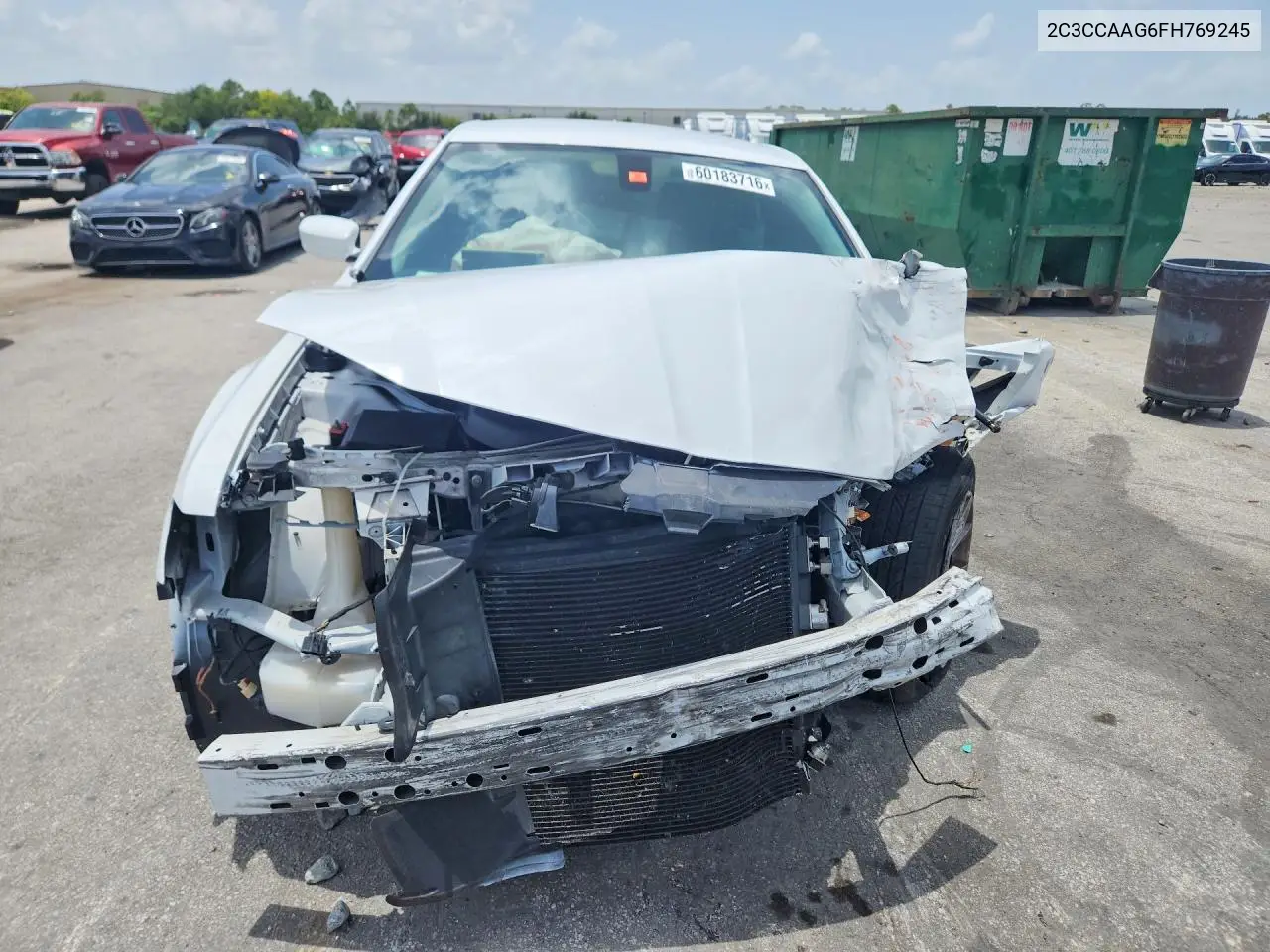 2015 Chrysler 300 Limited VIN: 2C3CCAAG6FH769245 Lot: 60183716