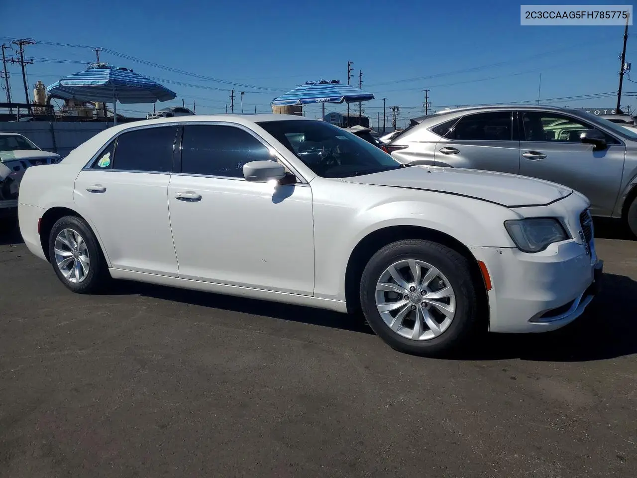 2015 Chrysler 300 Limited VIN: 2C3CCAAG5FH785775 Lot: 61044156