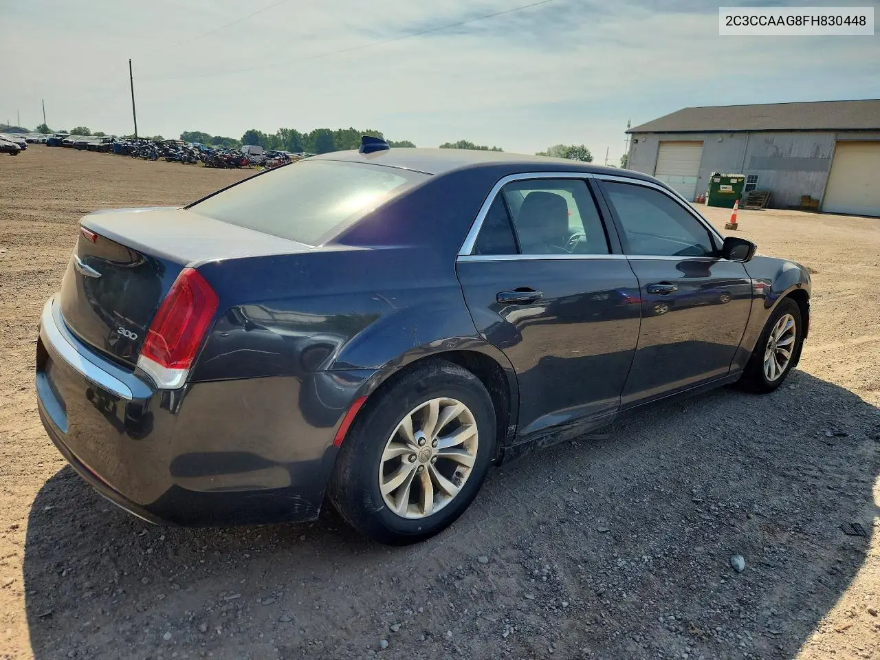 2015 Chrysler 300 Limited VIN: 2C3CCAAG8FH830448 Lot: 61051546