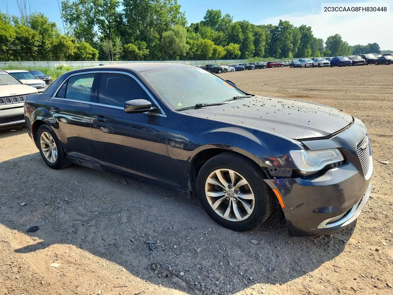 2015 Chrysler 300 Limited VIN: 2C3CCAAG8FH830448 Lot: 61051546
