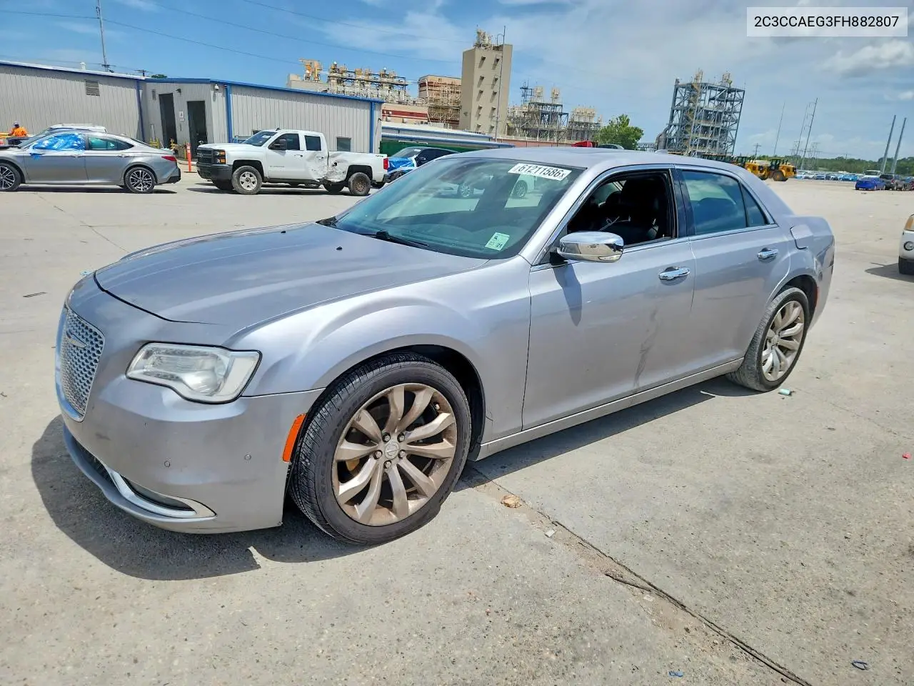 2015 Chrysler 300C VIN: 2C3CCAEG3FH882807 Lot: 61211586