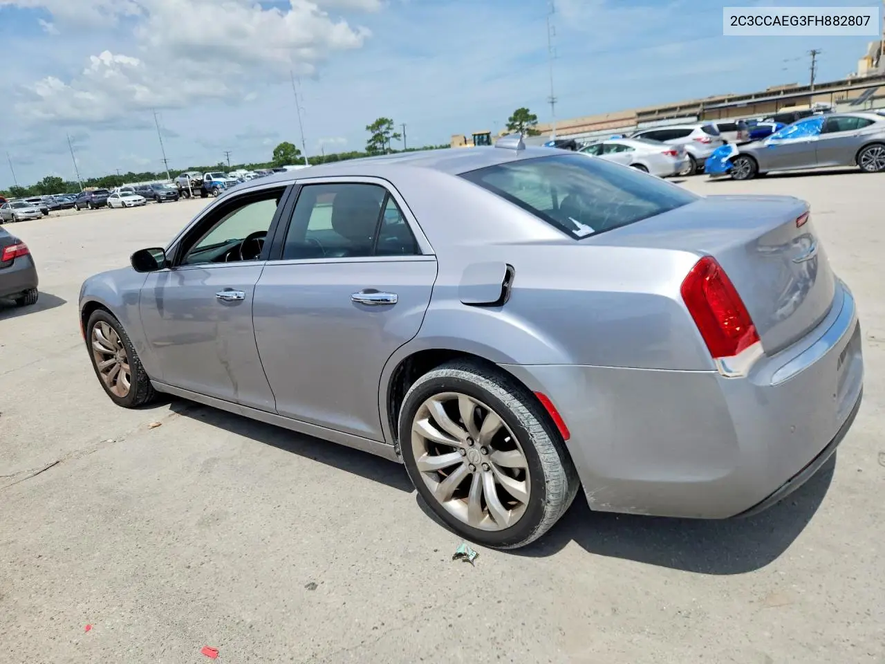2015 Chrysler 300C VIN: 2C3CCAEG3FH882807 Lot: 61211586