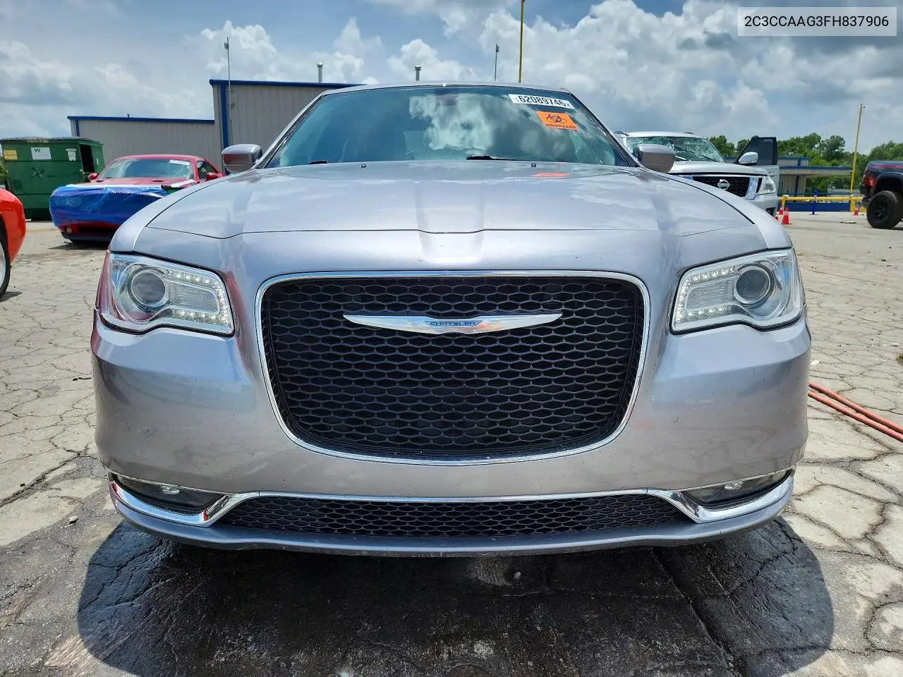 2015 Chrysler 300 Limited VIN: 2C3CCAAG3FH837906 Lot: 62089746