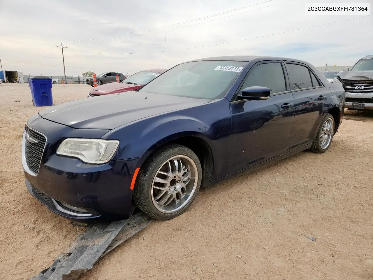 2C3CCABGXFH781364 2015 Chrysler 300 S