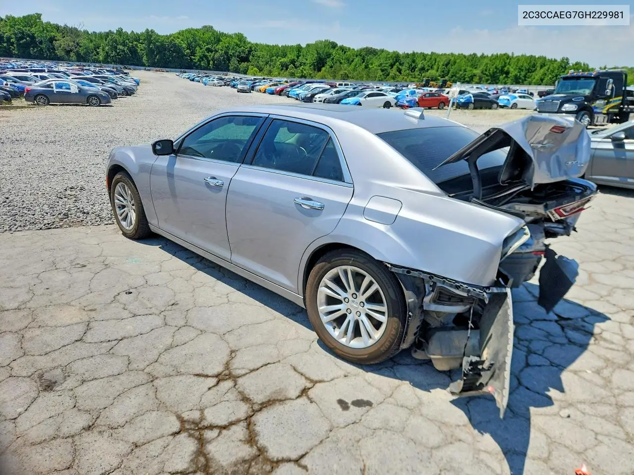 2016 Chrysler 300C VIN: 2C3CCAEG7GH229981 Lot: 53597026