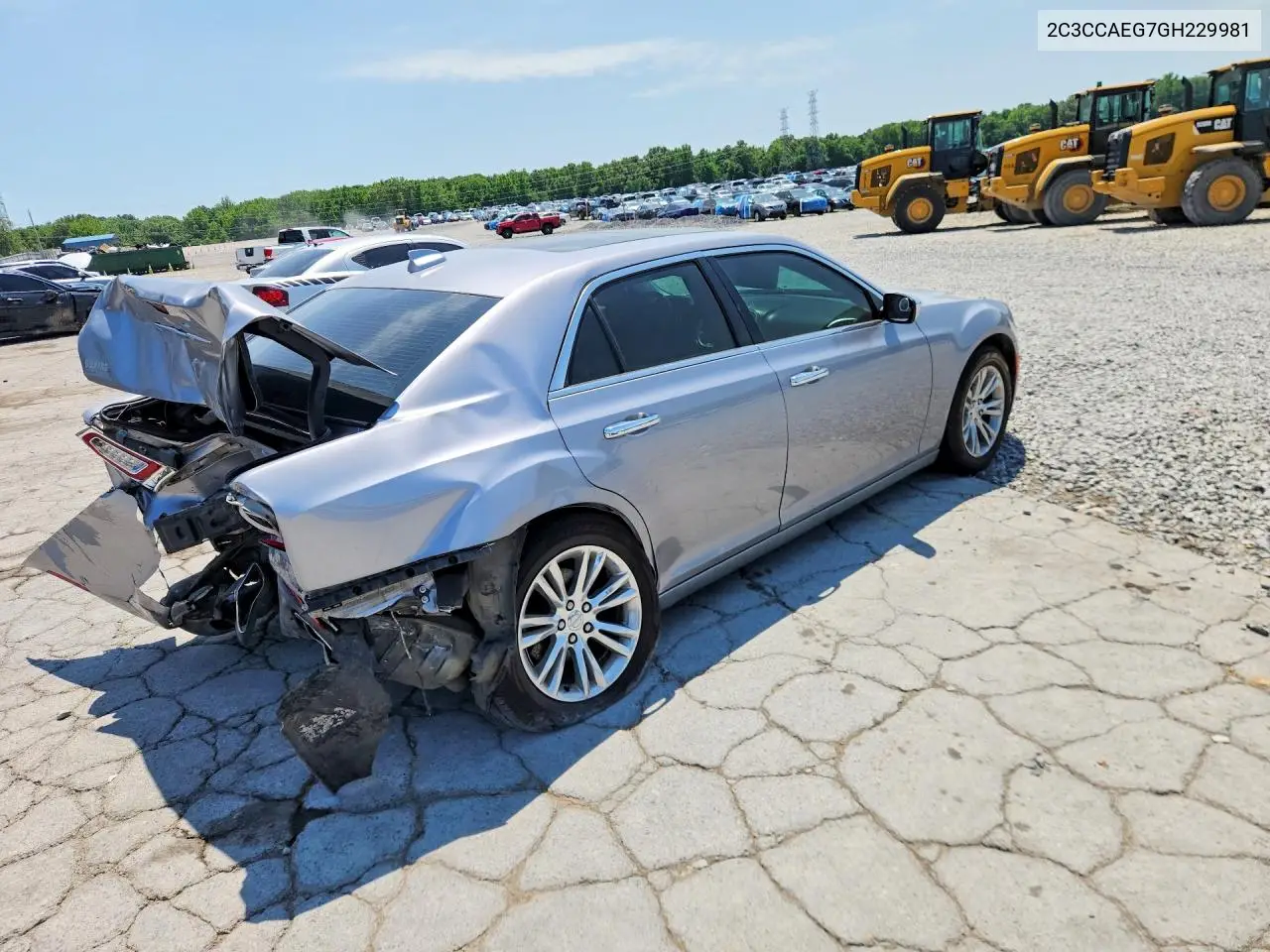 2016 Chrysler 300C VIN: 2C3CCAEG7GH229981 Lot: 53597026