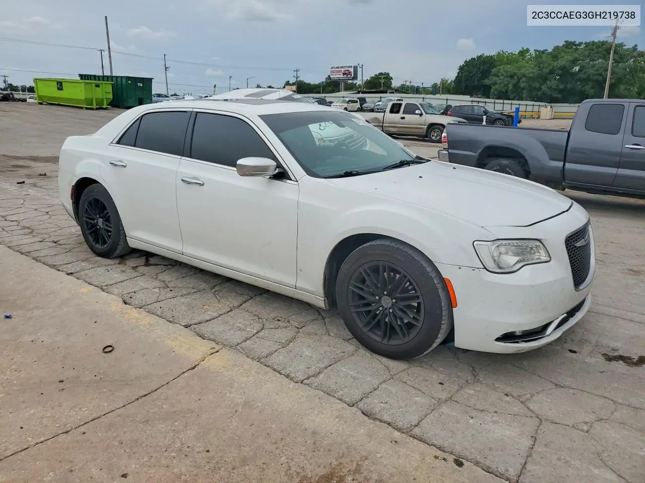 2016 Chrysler 300C VIN: 2C3CCAEG3GH219738 Lot: 55413586