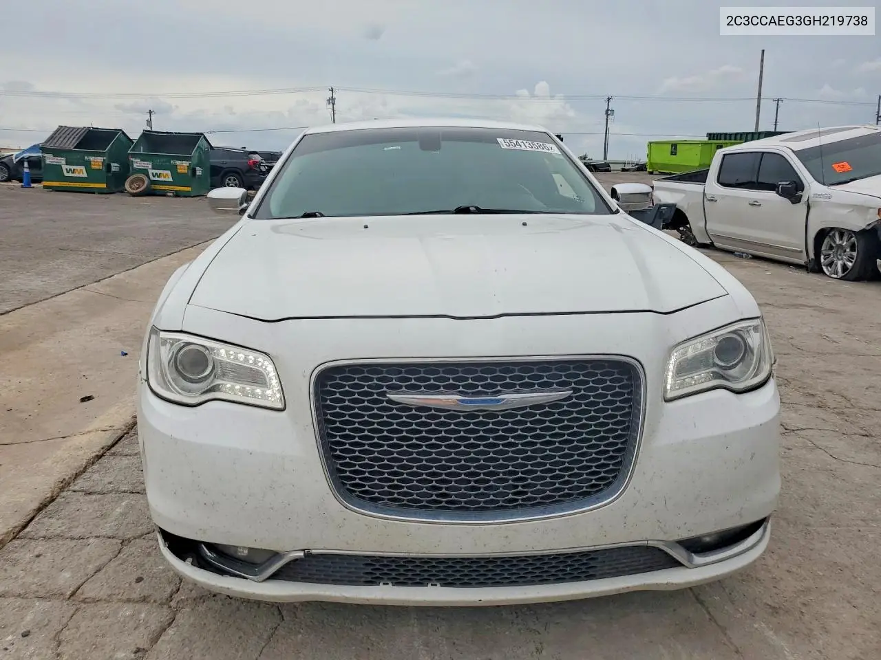 2016 Chrysler 300C VIN: 2C3CCAEG3GH219738 Lot: 55413586