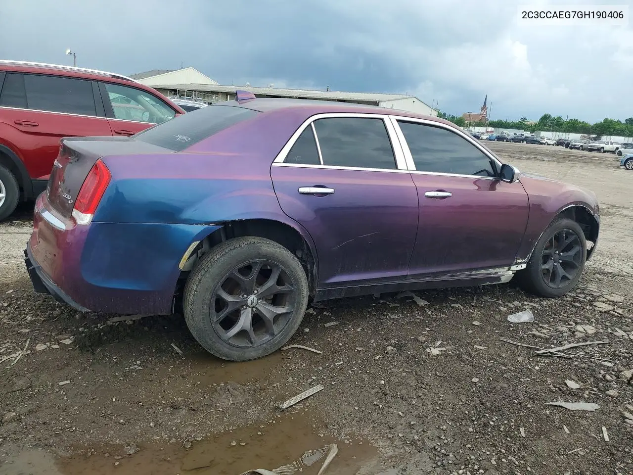 2016 Chrysler 300C VIN: 2C3CCAEG7GH190406 Lot: 56454486