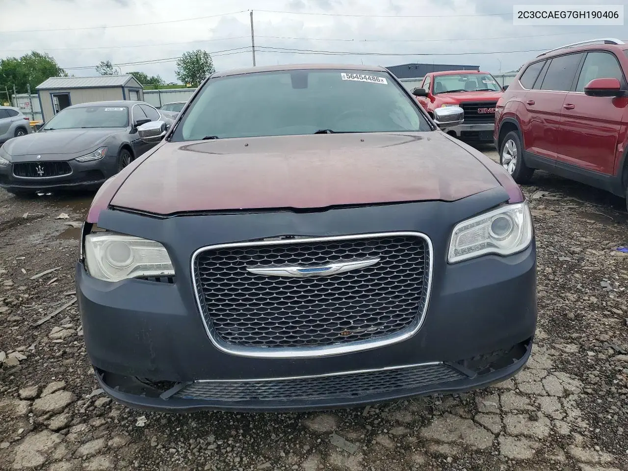 2016 Chrysler 300C VIN: 2C3CCAEG7GH190406 Lot: 56454486