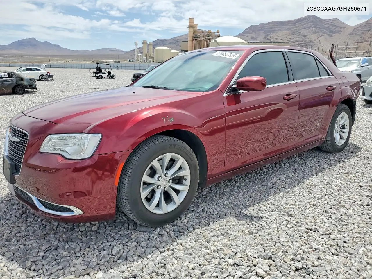 2016 Chrysler 300 Limited VIN: 2C3CCAAG7GH260671 Lot: 56465766
