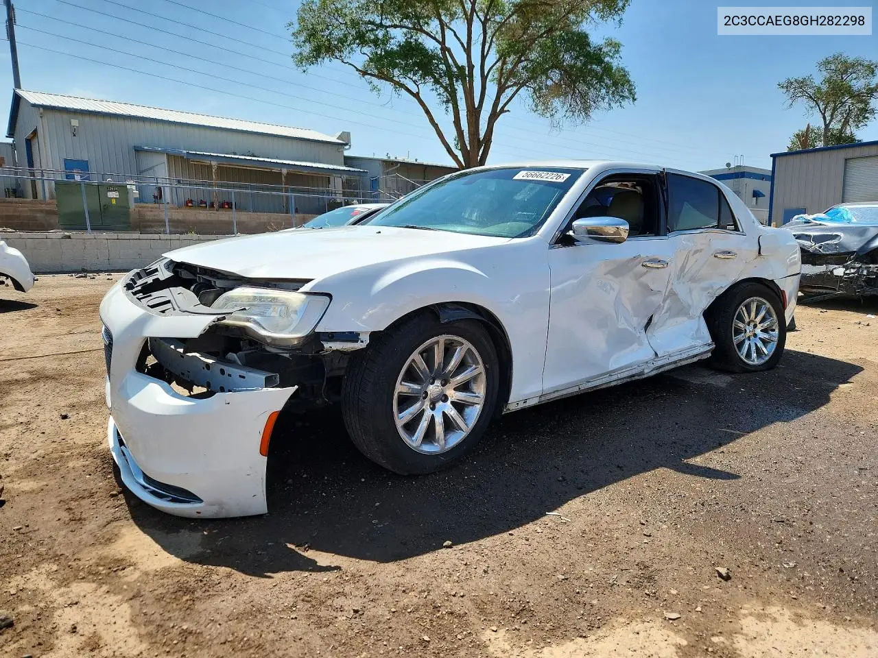 2016 Chrysler 300C VIN: 2C3CCAEG8GH282298 Lot: 56662226