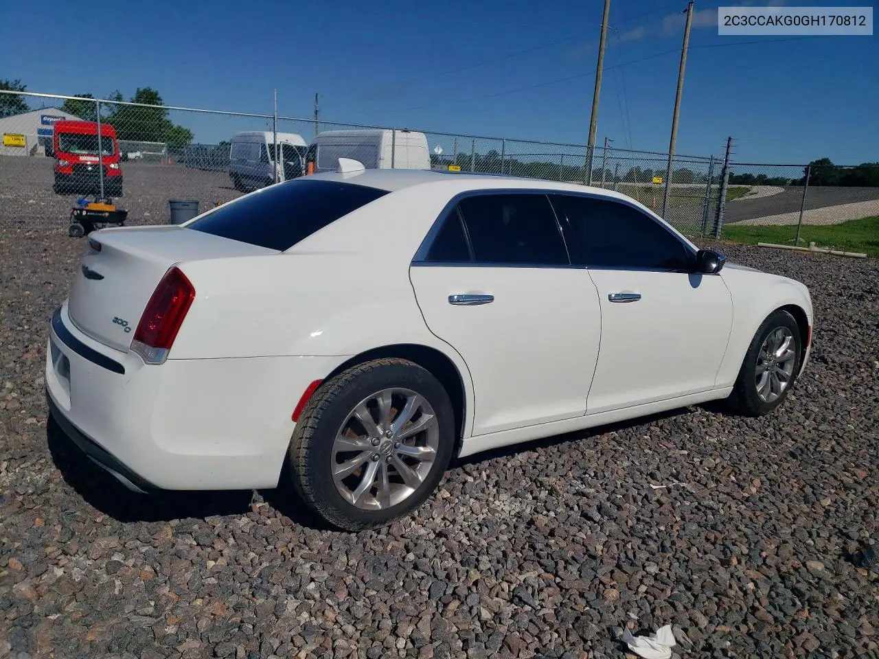 2016 Chrysler 300C VIN: 2C3CCAKG0GH170812 Lot: 57322106