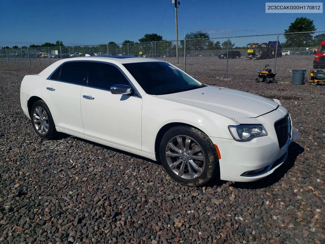 2016 Chrysler 300C VIN: 2C3CCAKG0GH170812 Lot: 57322106