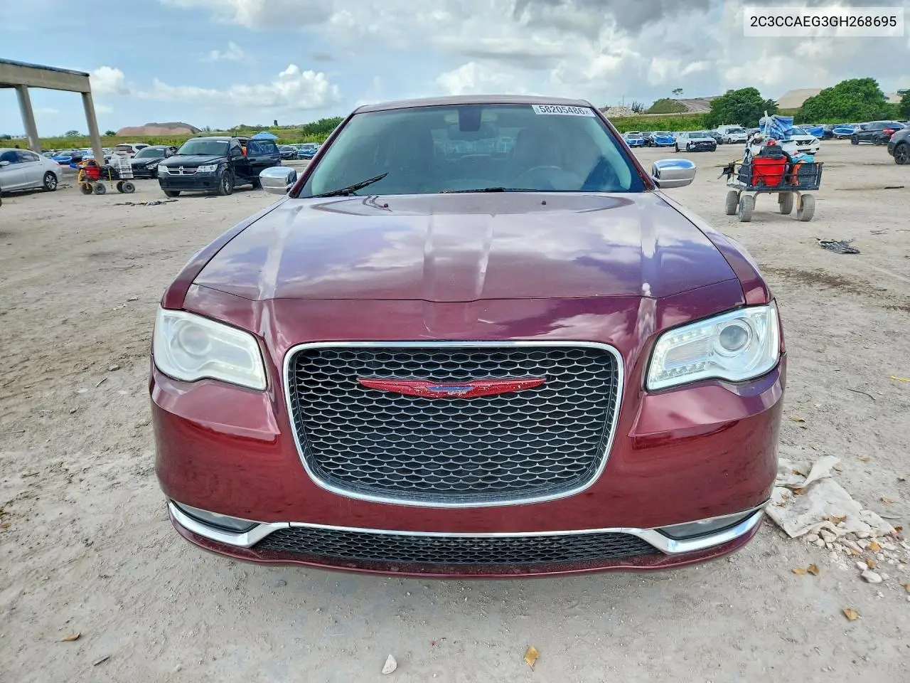 2C3CCAEG3GH268695 2016 Chrysler 300C
