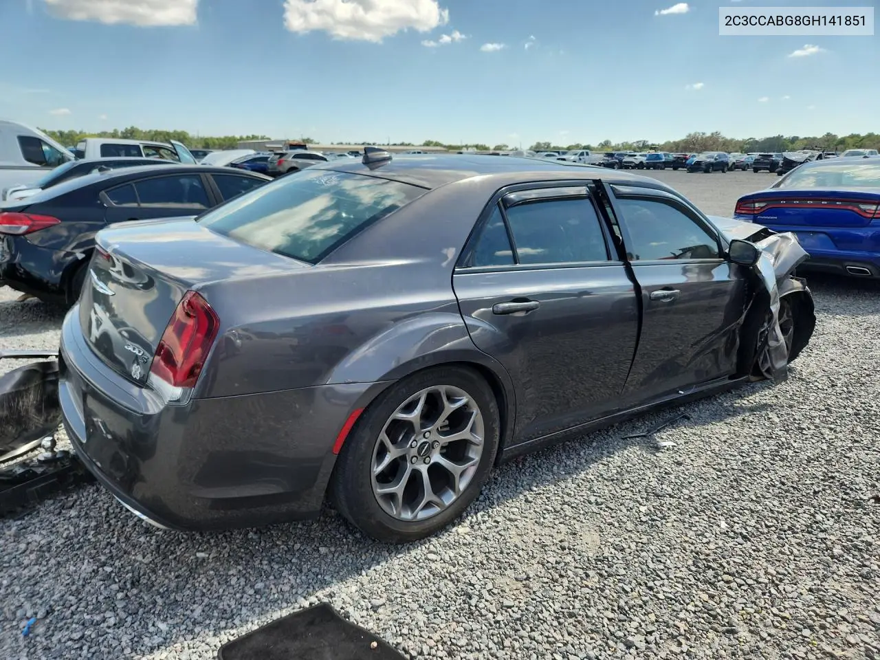 2016 Chrysler 300 S VIN: 2C3CCABG8GH141851 Lot: 58647356