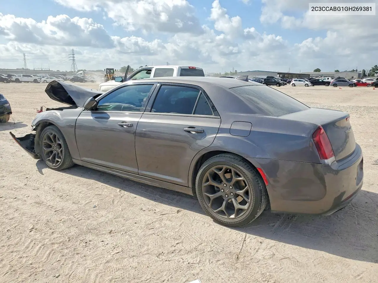 2016 Chrysler 300 S VIN: 2C3CCABG1GH269381 Lot: 58954616