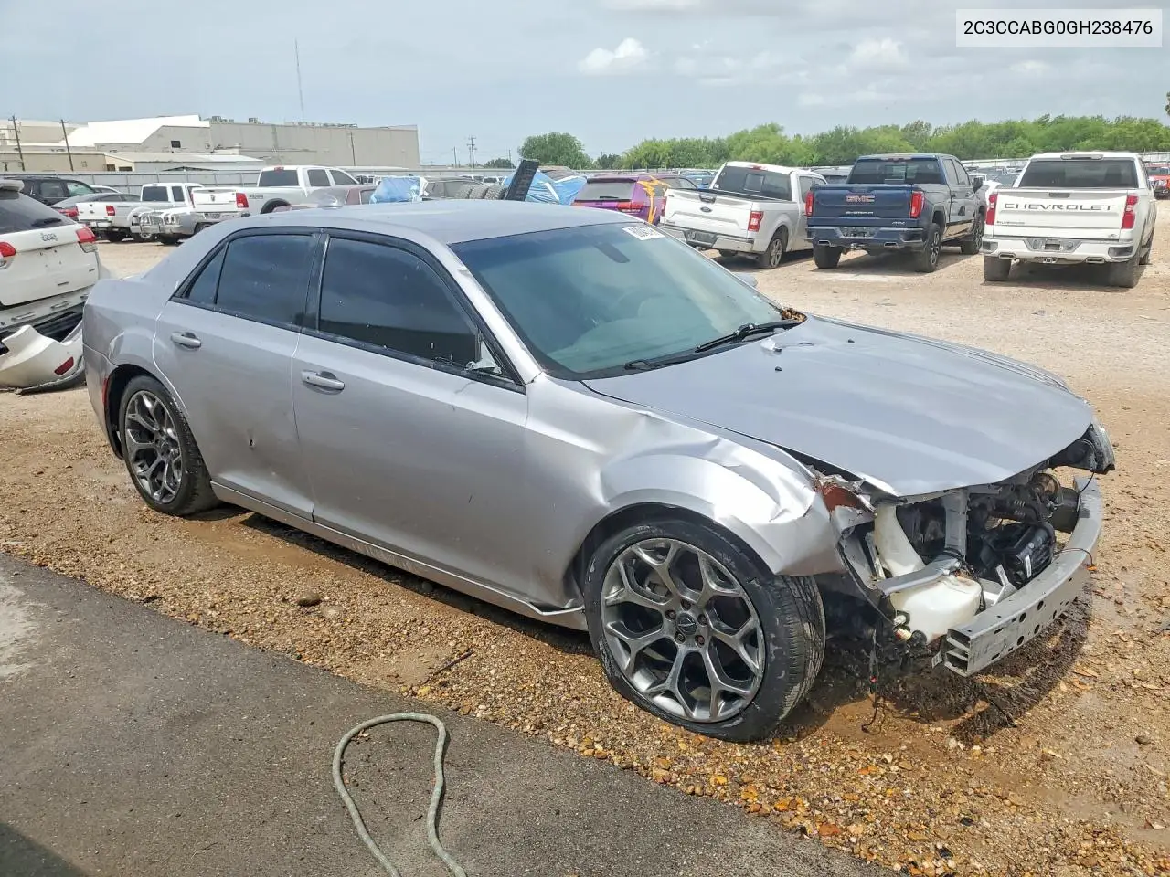2016 Chrysler 300 S VIN: 2C3CCABG0GH238476 Lot: 60045796