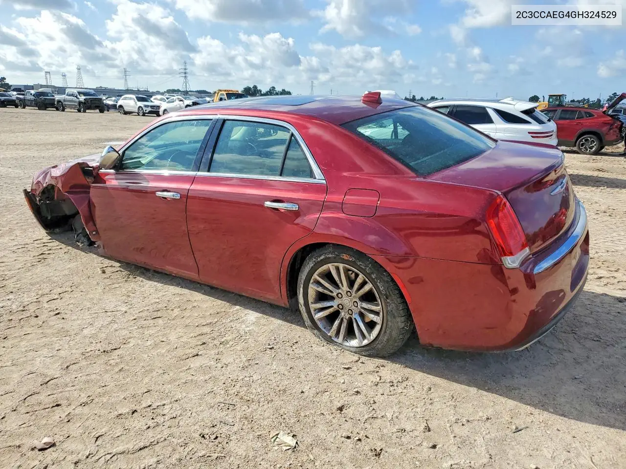 2016 Chrysler 300C VIN: 2C3CCAEG4GH324529 Lot: 60093696
