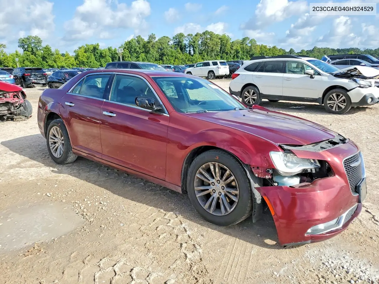 2016 Chrysler 300C VIN: 2C3CCAEG4GH324529 Lot: 60093696