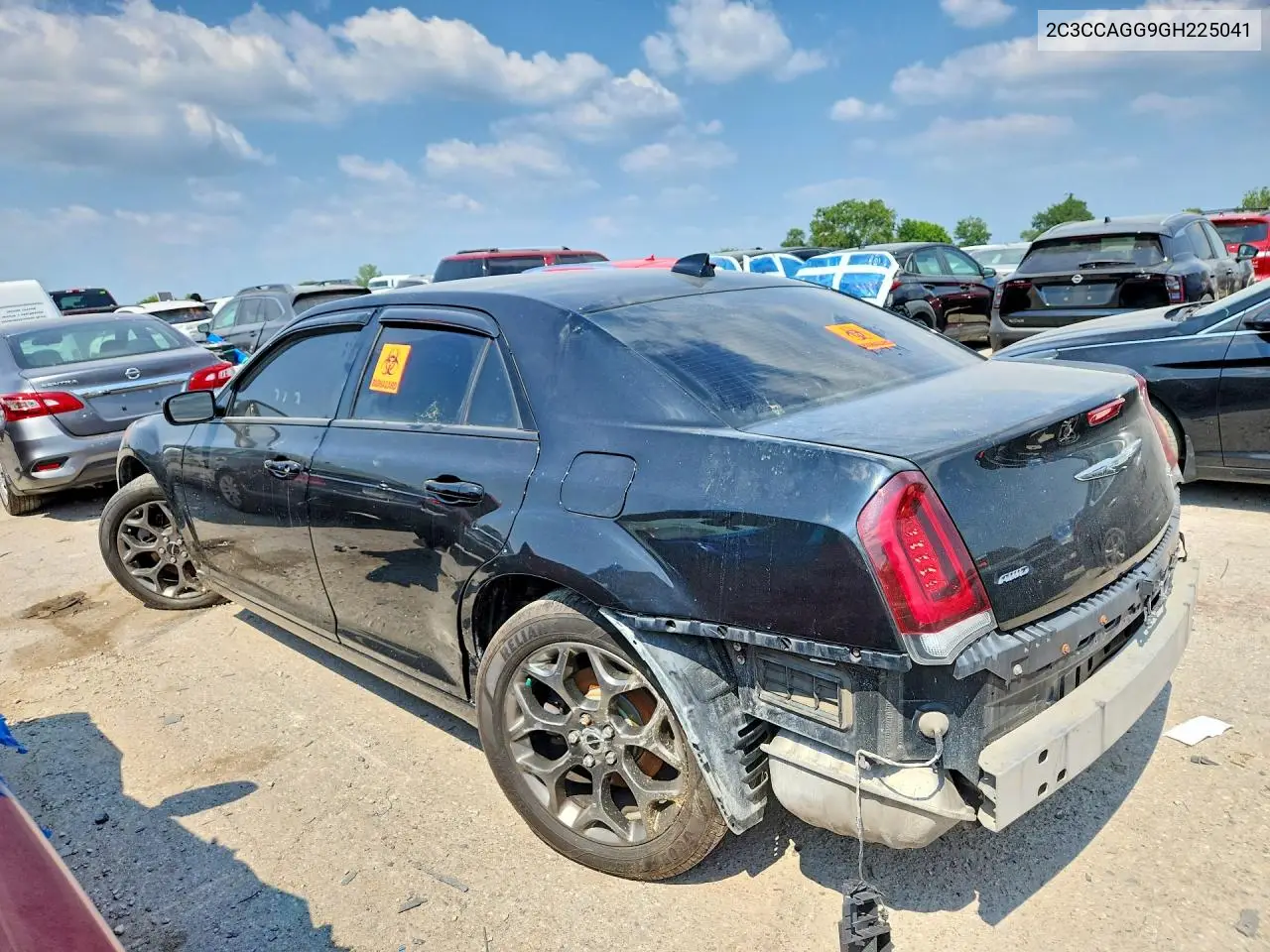 2016 Chrysler 300 S VIN: 2C3CCAGG9GH225041 Lot: 60476956